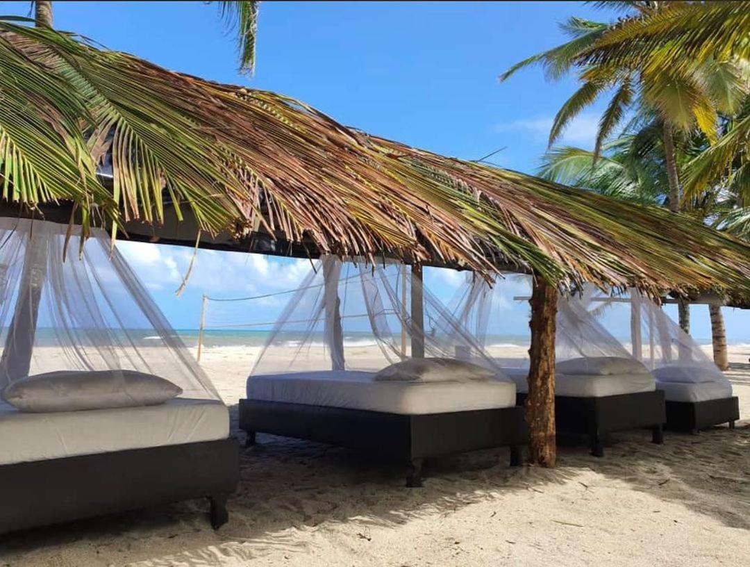 엘 자이노 Camping Castilletes Parque Tayrona B&B 외부 사진