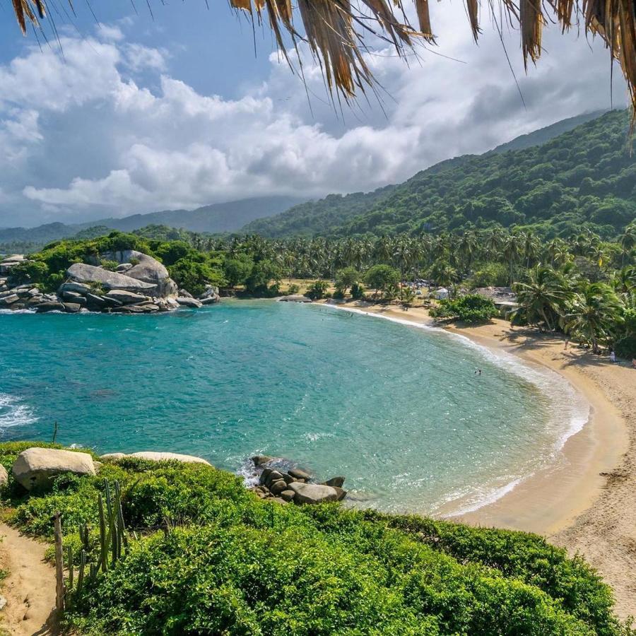 엘 자이노 Camping Castilletes Parque Tayrona B&B 외부 사진