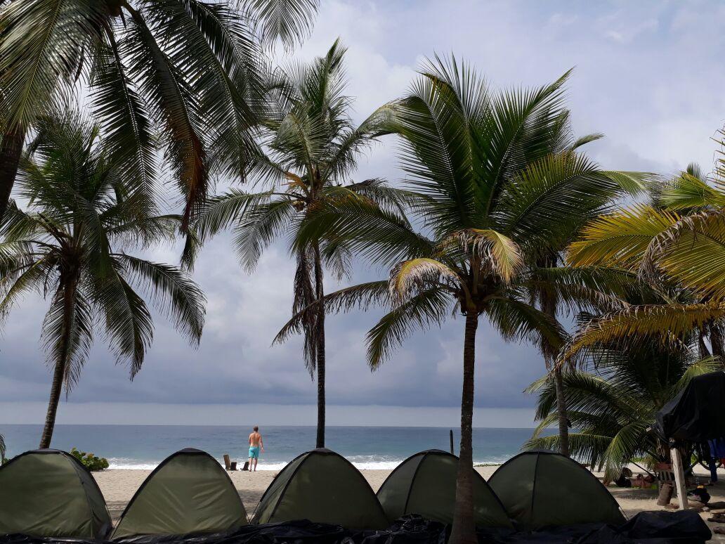 엘 자이노 Camping Castilletes Parque Tayrona B&B 외부 사진
