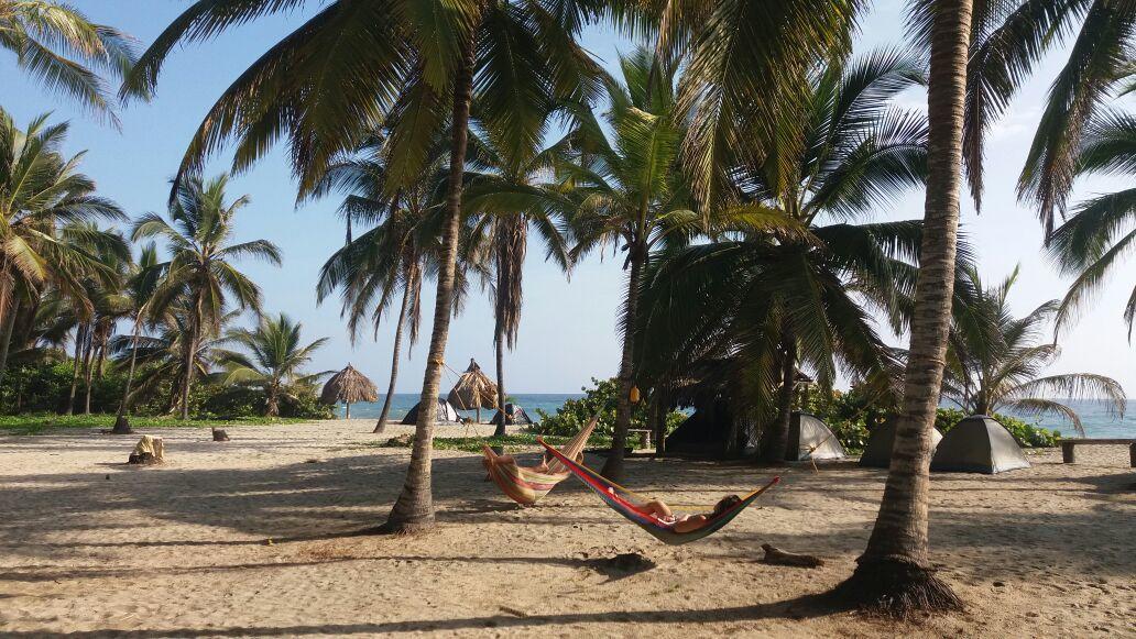 엘 자이노 Camping Castilletes Parque Tayrona B&B 외부 사진